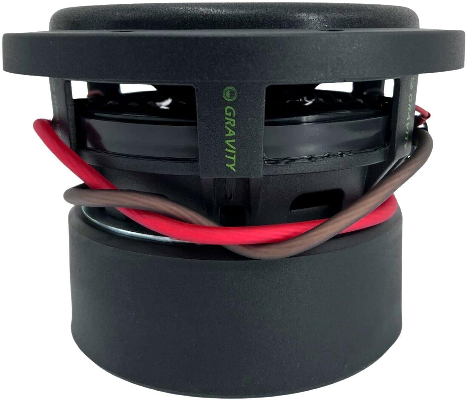 Gravity Car Vehicle Subwoofer Audio Speaker - 15 Inch Competition Grade Pressed Paper Cone, 2 Ohm DVC, Advanced Air Flow