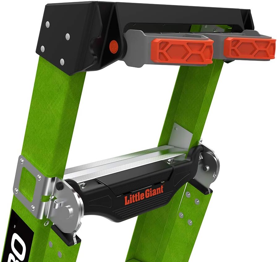 Little Giant King Kombo, 6 ft Fiberglass Multi-Position Ladder, 13906-001