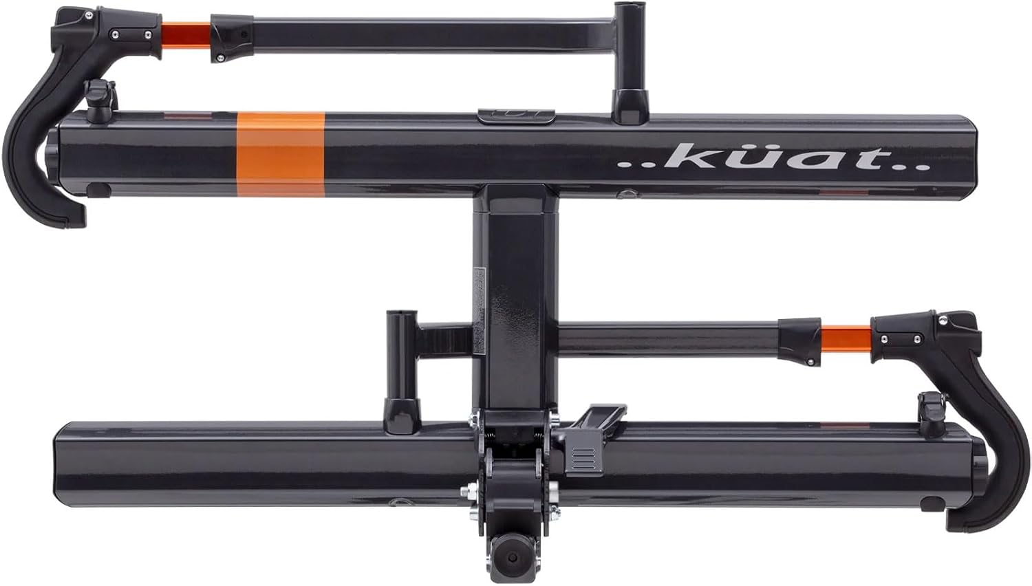 Kuat Sherpa 2.0 Compact 2-Bike Transporting Hitch Rack | Durable Lightweight Aluminum Compact 2-Bike Transporting Hitch Rack w/Cable Lock & Foldable Tire Cradles, 40 Lbs per Tray