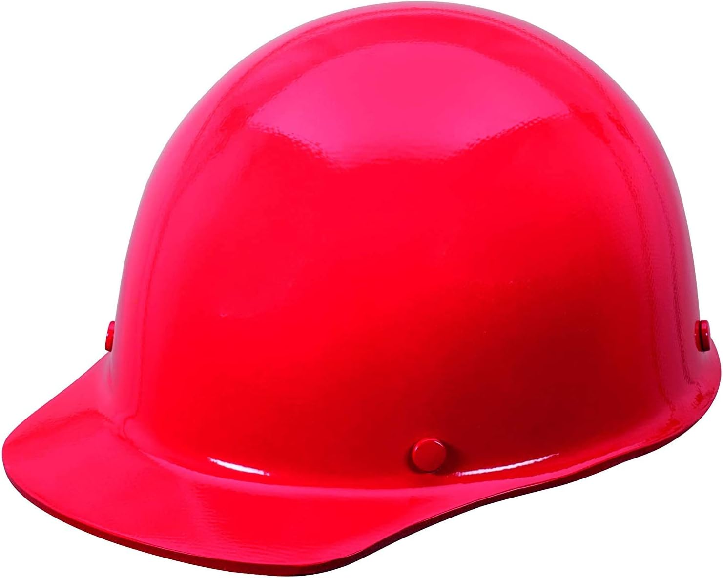 MSA Skullgard Cap Style Safety Hard Hat with Suspension - Non-Slotted Cap, Made of Phenolic Resin, Radiant Heat Loads up to 350F | Staz-On Pinlock Suspension