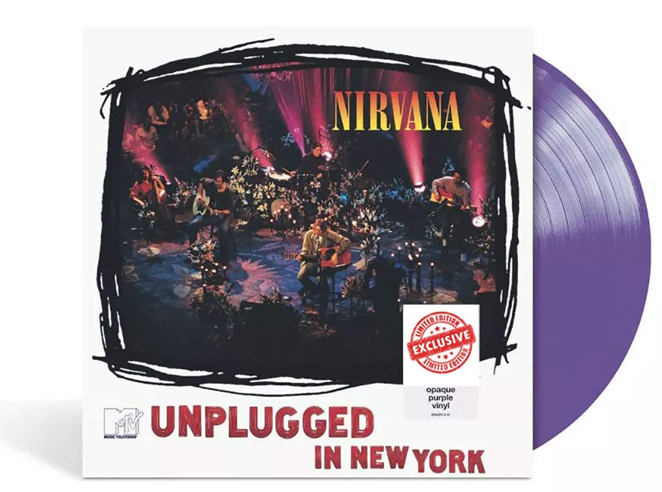 MTV Unplugged In New York - Exclusive Limited Edition Opaque Purple Colored Vinyl LP