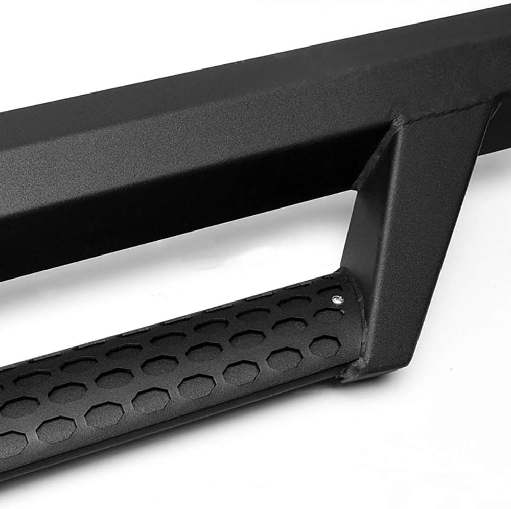 Hoop Drop Step Side Nerf Bars Boards Matte Black 2009-2019 For Ram Crew Cab