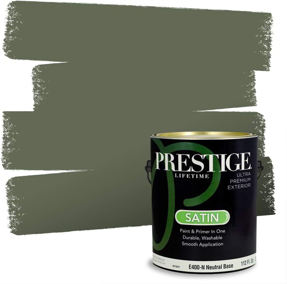 PRESTIGE Interior Paint and Primer in One, Garden Sage, Eggshell, 1 Gallon