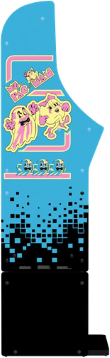 Arcade1Up Ms. Pac-Man Classic SE Arcade Machine, 13 Classic Games | 4 Feet Tall with 15.6-Inch IPS Color Monitor, Dual Speakers and Wi-Fi Leaderboards