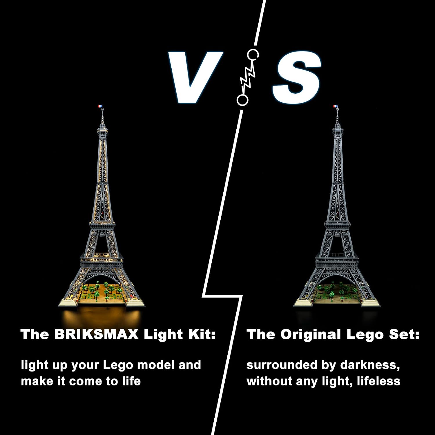 BRIKSMAX Led Lighting Kit for Architecture New York City - Compatible with Lego 21028 Building Blocks Model- Not Include The Lego Set