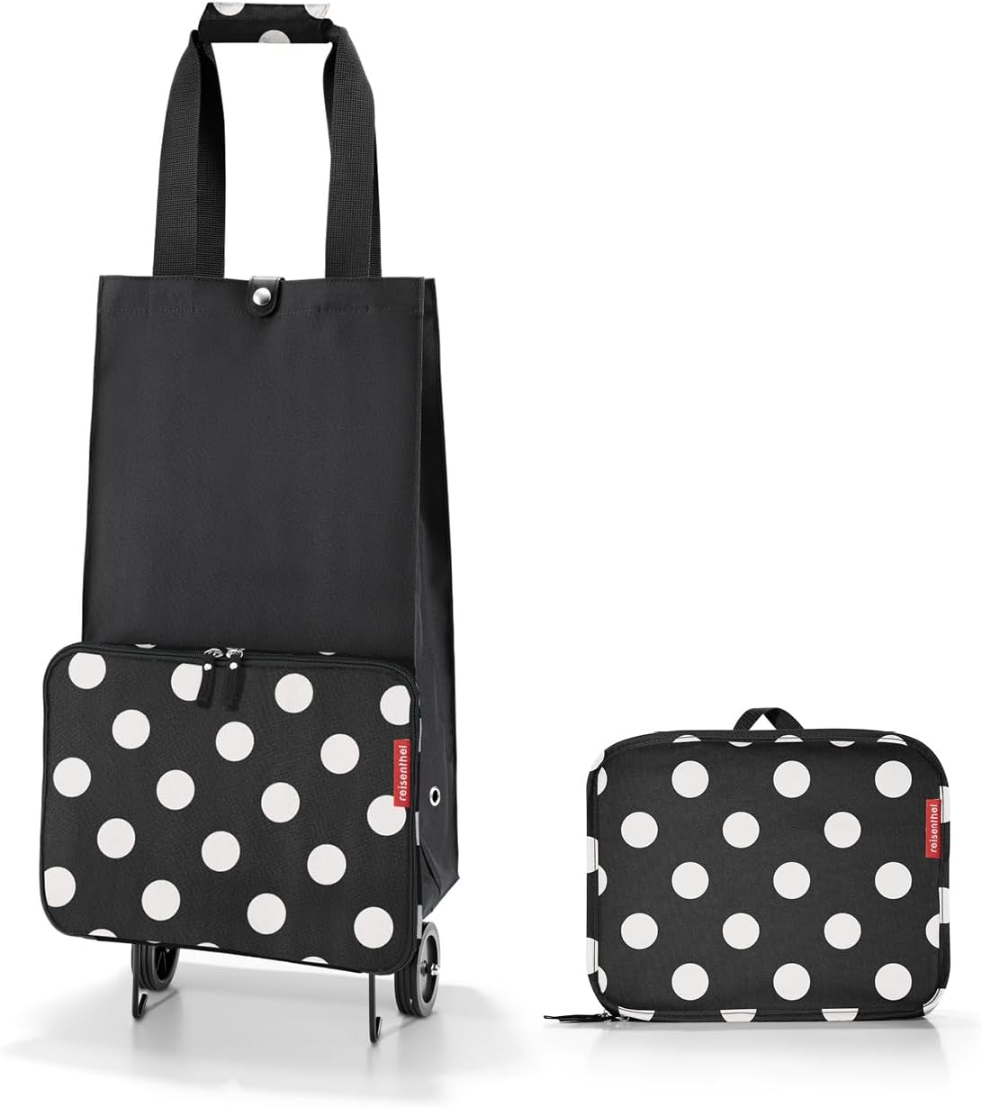 reisenthel foldabletrolley Black - Foldable, Compact Shopping cart - Easy to Store