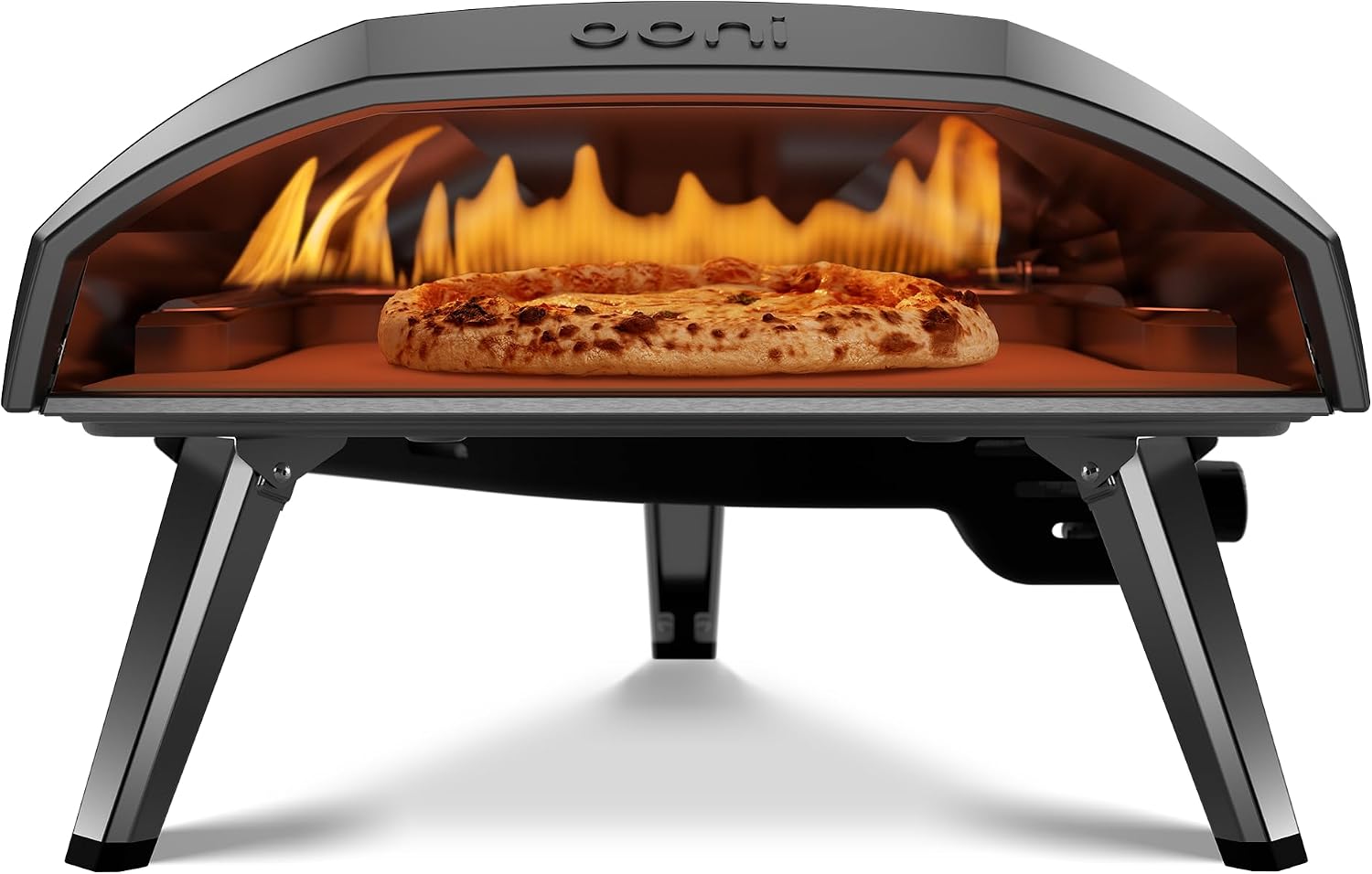 Ooni Koda 16 Propane Gas Pizza Oven – 16" Gas Powered Outdoor Oven with 28 mBar Regulator and Gas Hose