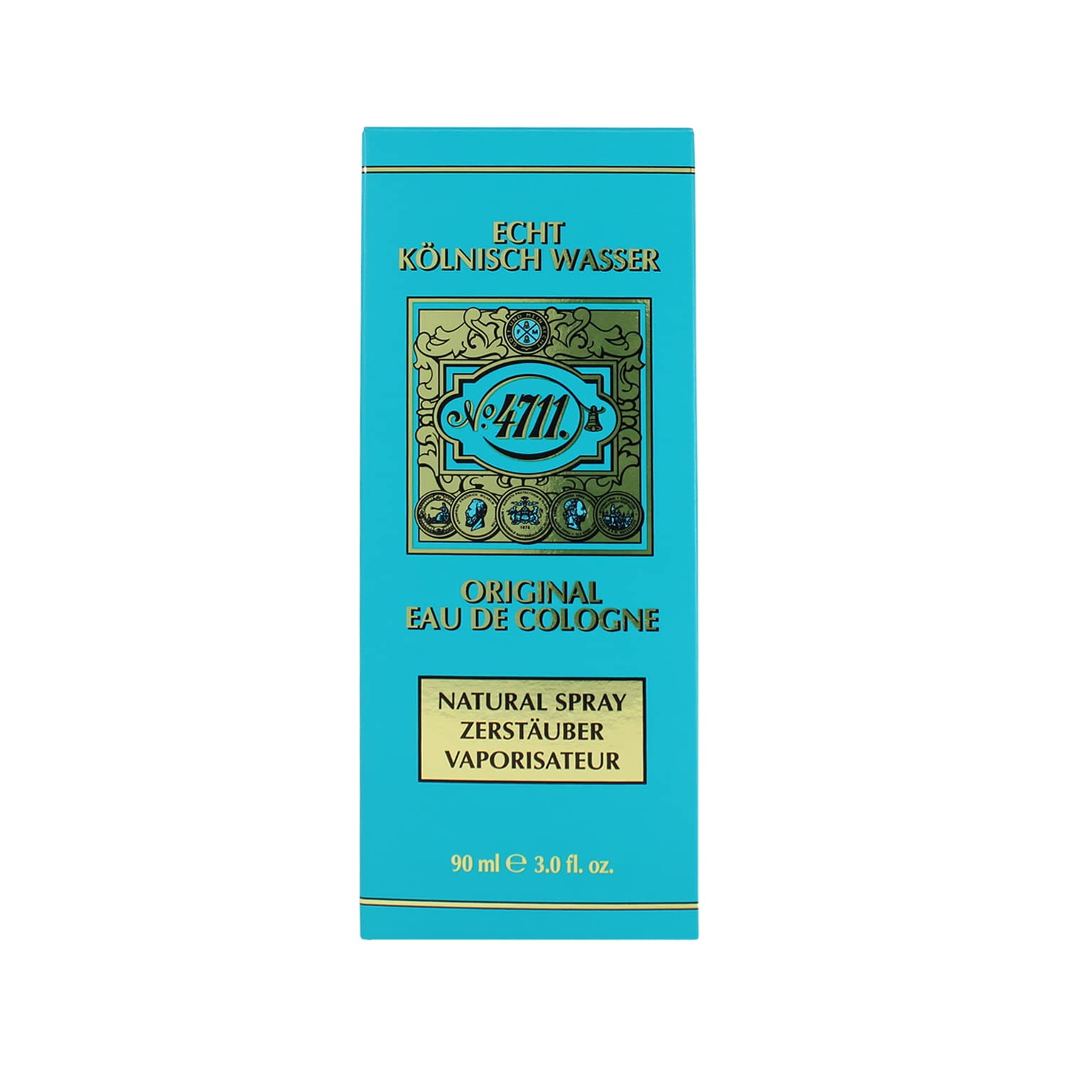 Muelhens 4711 Eau De Cologne Splash for Unisex, 2.5 Ounce