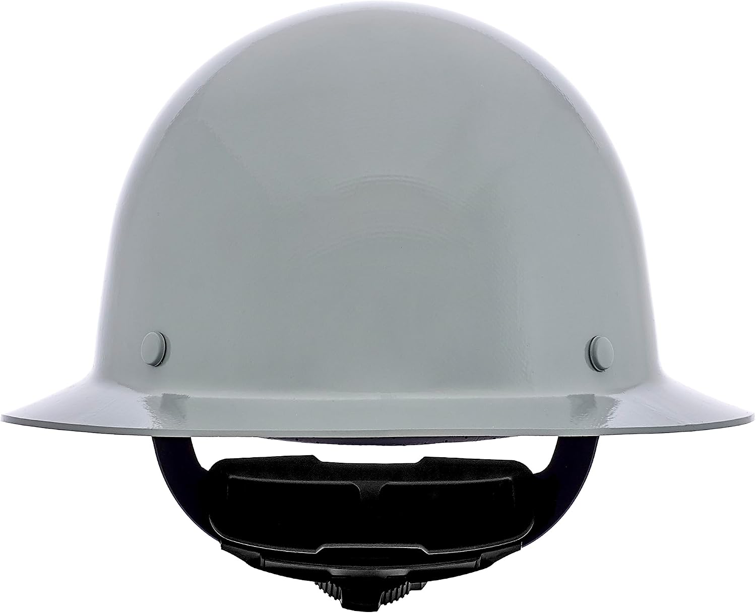MSA Skullgard Full-Brim Hard Hat with Suspension - Non-Slotted Cap, Made of Phenolic Resin, Radiant Heat Loads up to 350F, Standard Size Hard Hat | Fas-Trac III Ratchet Suspension