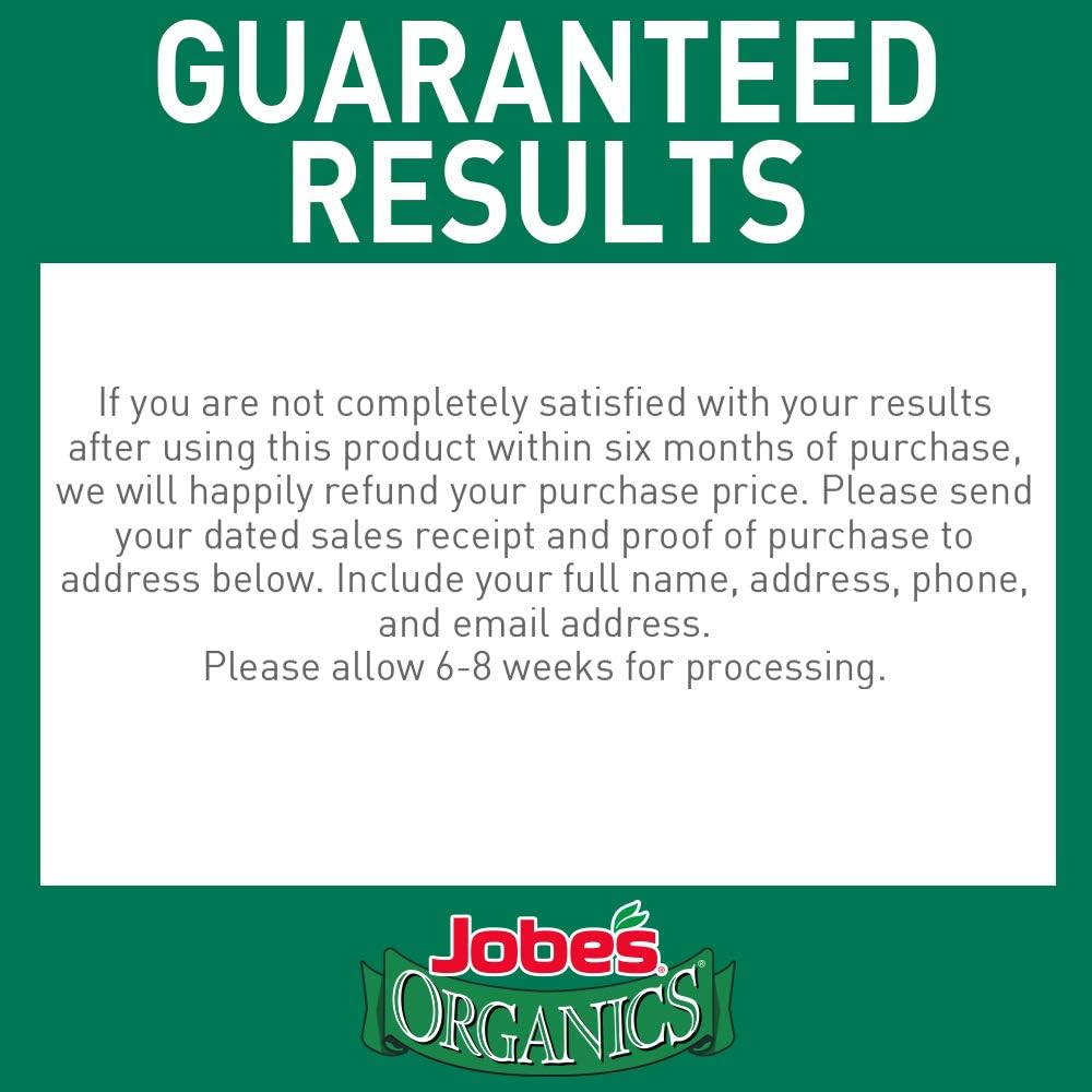 Jobe’s Organics All Purpose Fertilizer Spikes, Easy Plant Care Fertilizer for Vegetables, Flowers, Shrubs, Trees, and Plants, 50 Count