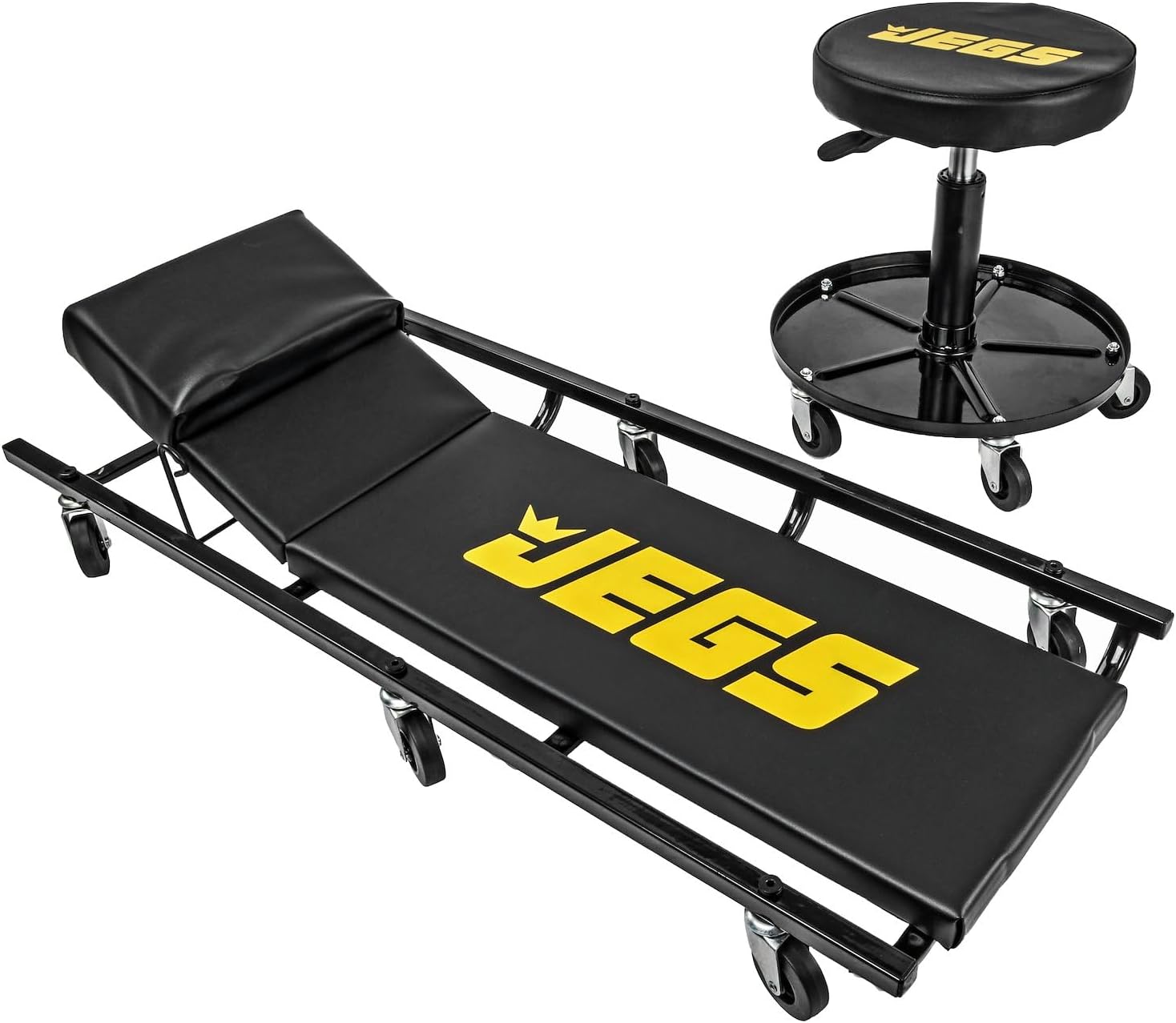 JEGS Creeper and Air Seat Set | Creeper and Air Seat Set for supporting the driver or passenger in the vehicle