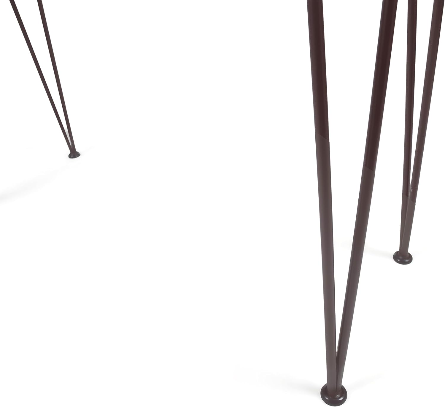Christopher Knight Home Denali Ouotdoor Industrial Acacia Wood Bar Table with Iron Frame, Teak Finish / Rustic Metal
