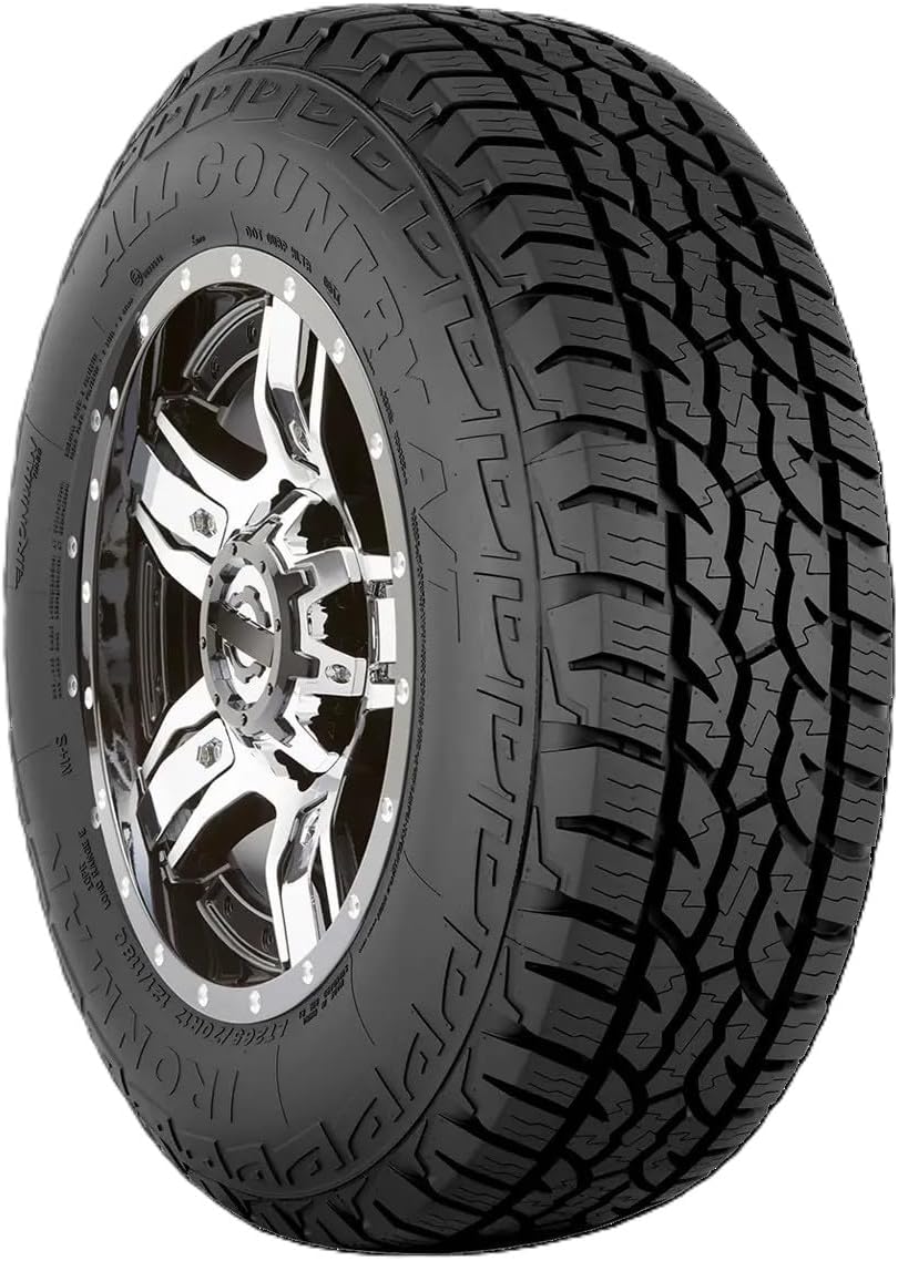 Ironman All Country A/T 31X10.50R15 C/6PLY BSW | Light Truck All Terrain All Season Traction 109Q Rated C (6 Ply) Radial Construction Black Sidewall Tire