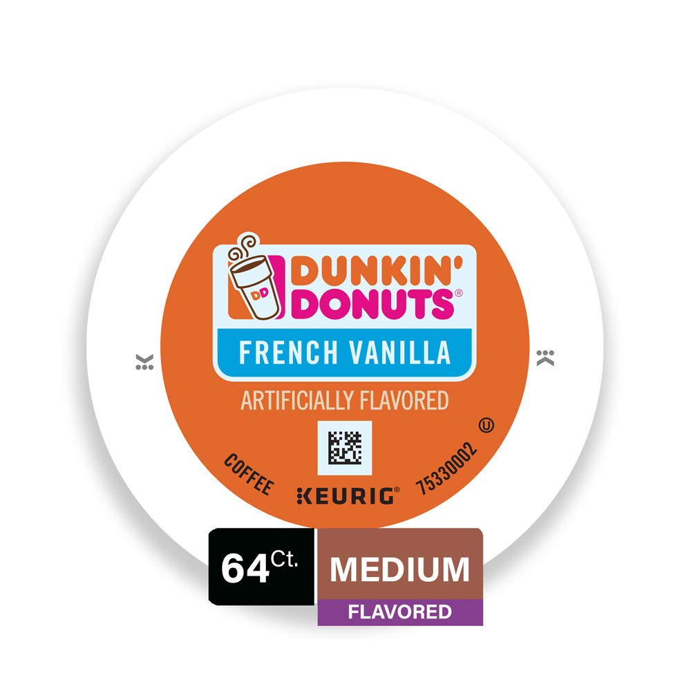 Dunkin' Donuts 2091512 Original Blend Coffee K-Cup Pods Medium Roast 44/Box (006933)