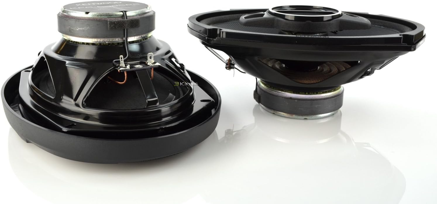 Kenwood KFC-6985PS 6 x 9 Inches Performance Series 4-Way Coaxial Speakers, Set of 2
