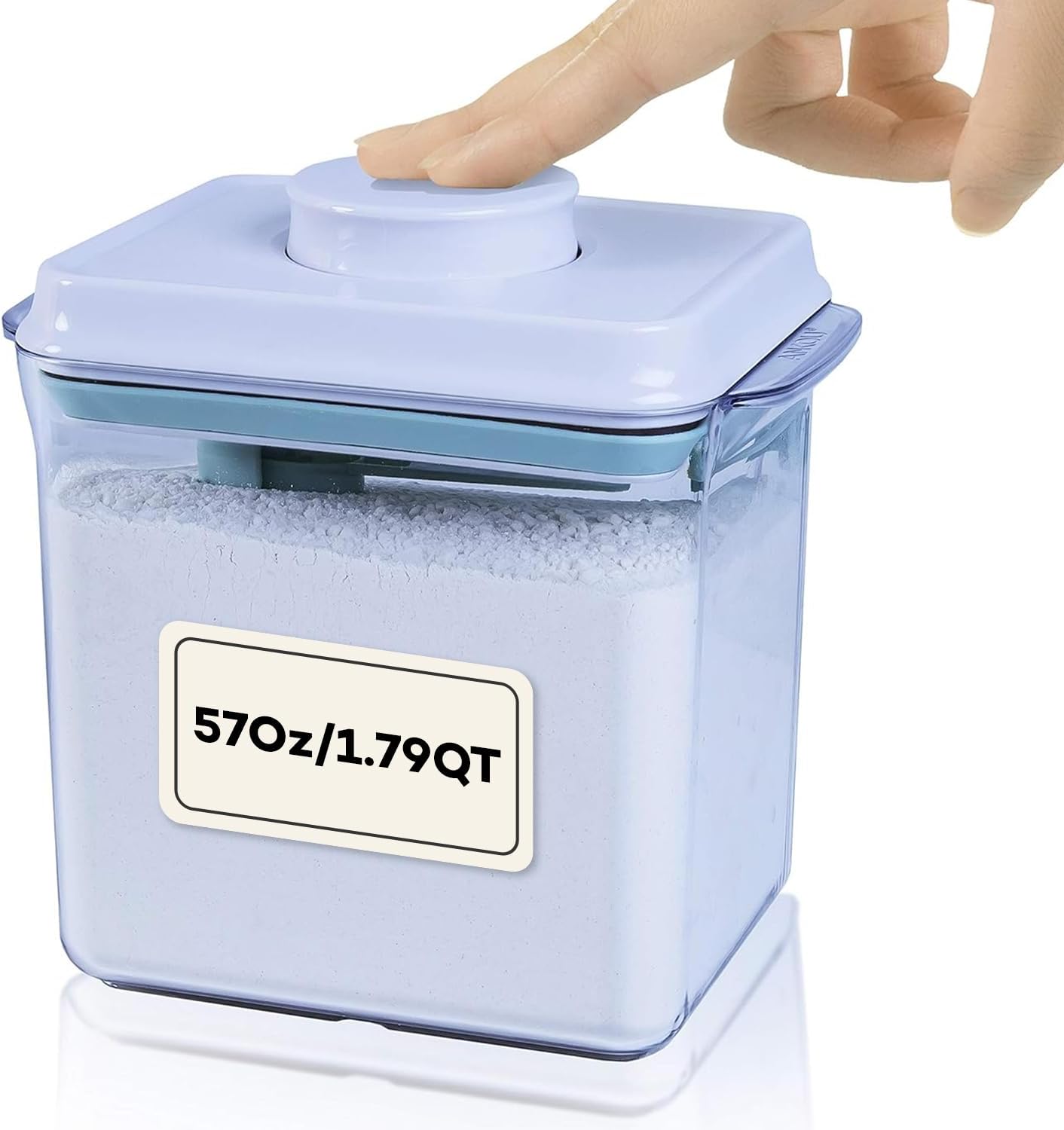 Bop Top Airtight Food Storage Containers | Pop-Top Lid | 16.5 Cups / 135 Oz