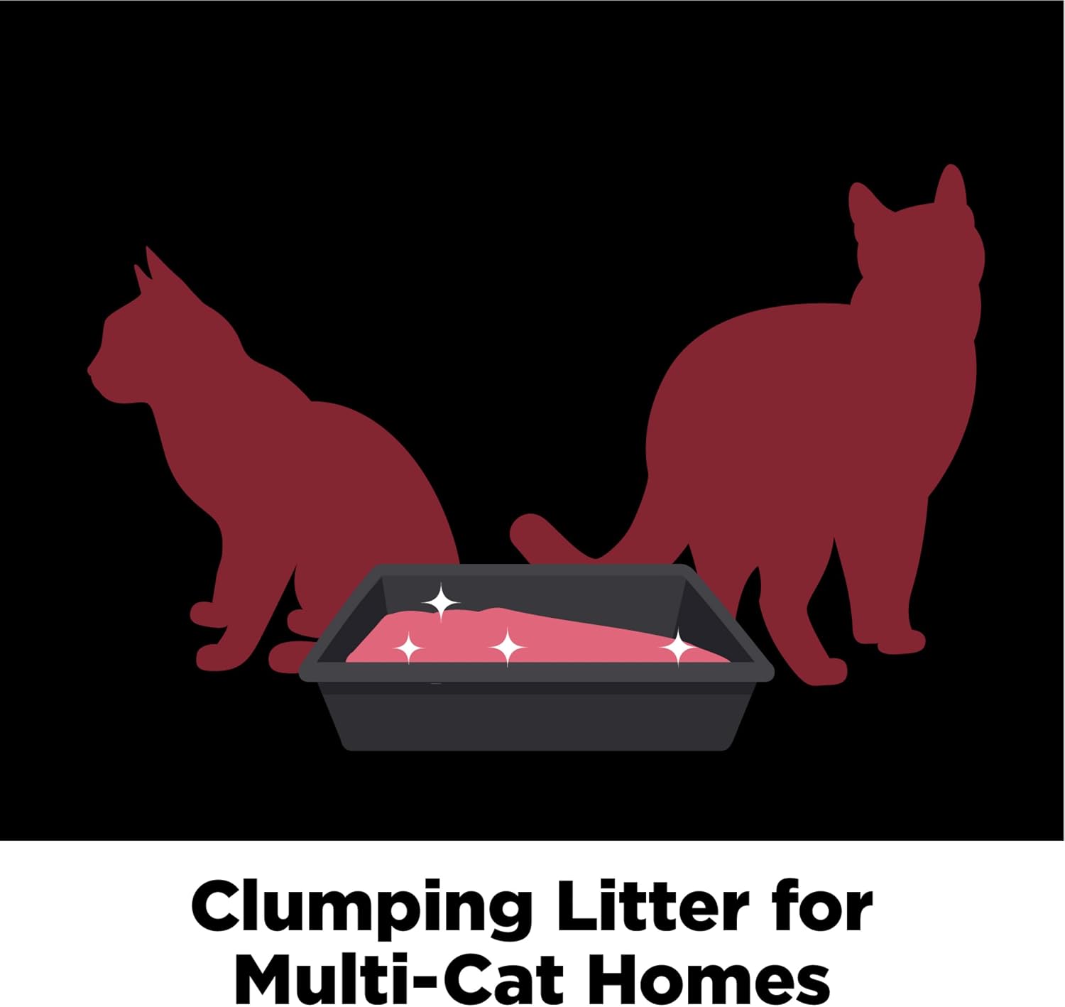 ARM & HAMMER Slide Platinum Easy Clean-Up Clumping Cat Litter, 37 Lbs | 24/7 Odor Control, Triple-Action Freshness, Non-Stick, Low Tracking, Multi-Cat Formula, Scented