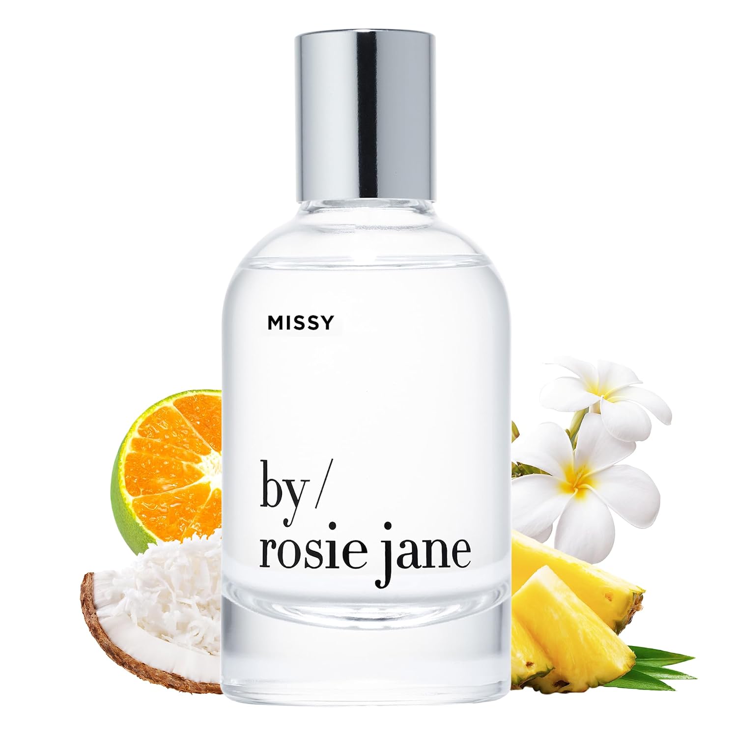 By Rosie Jane Eau De Parfum Spray (Leila Lou) - Clean Perfume for Women - Non-Toxic Body Mist with Notes of Juicy Pear, Sweet Jasmine & Tangerine Skin - Paraben, Sulfate & Phthalate Free (50ml)