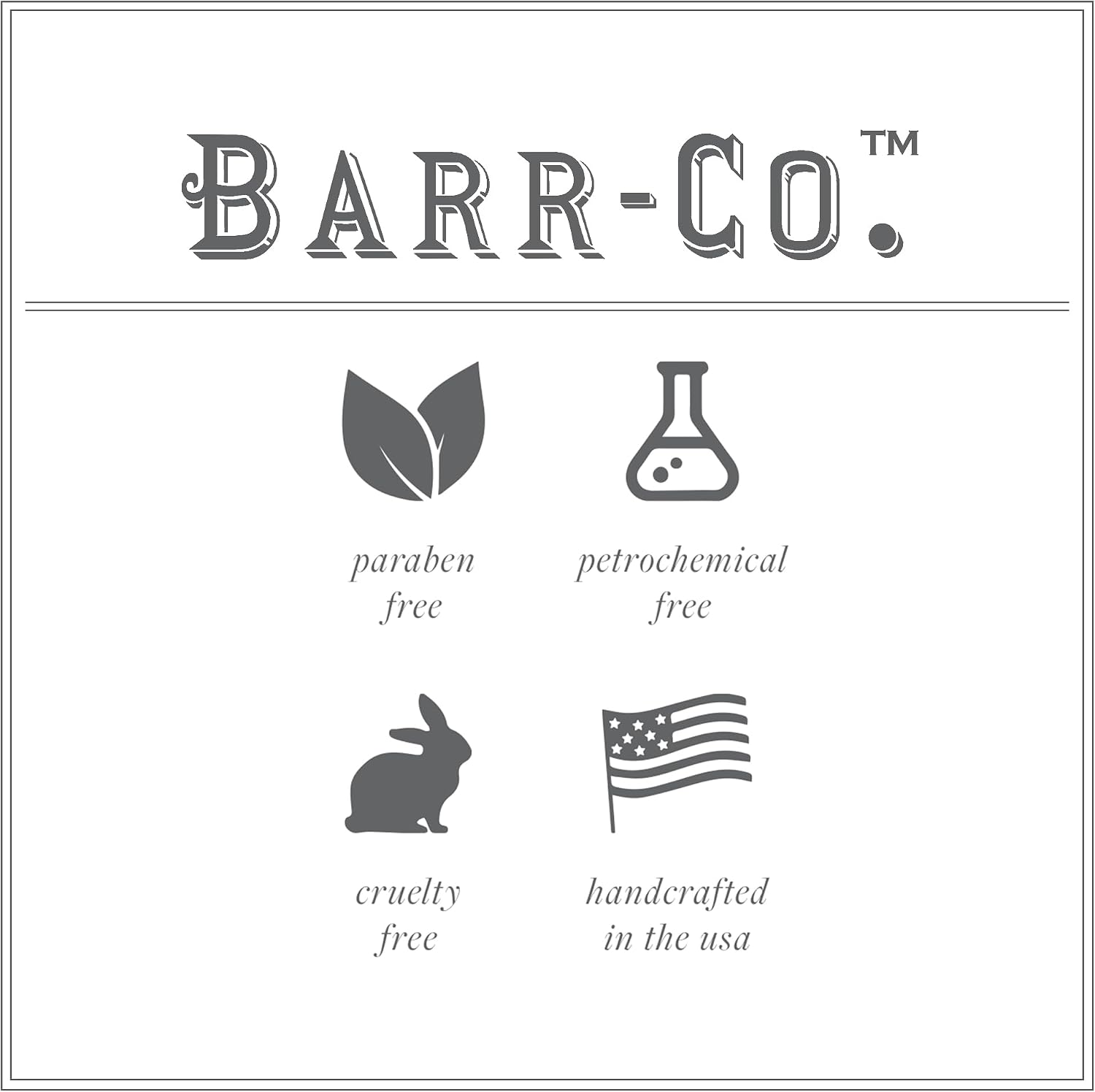 Barr-Co. Fir & Grapefruit Glass Tumbler Candle, 20 oz | Woody Citrus Scent, Long Burning Soy Wax Candle, Scented Candles for Home, Bathroom & Office, 120-Hour Burn Time