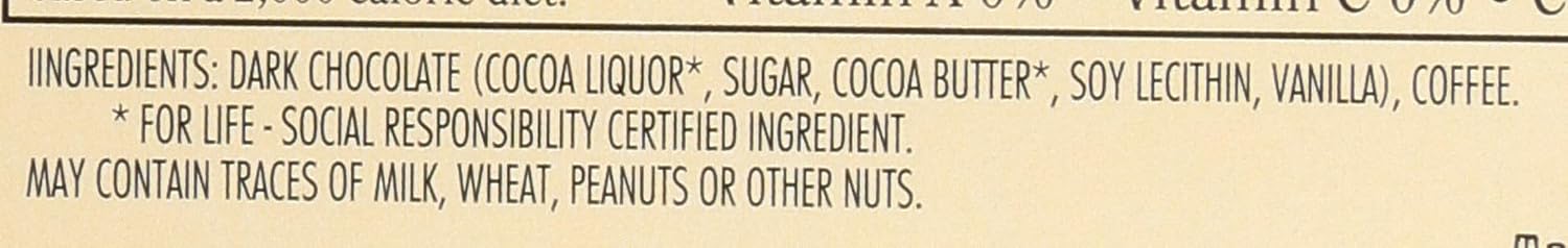 Chocolove - Dark Chocolate Bar Coffee Crunch - 3.2 oz.