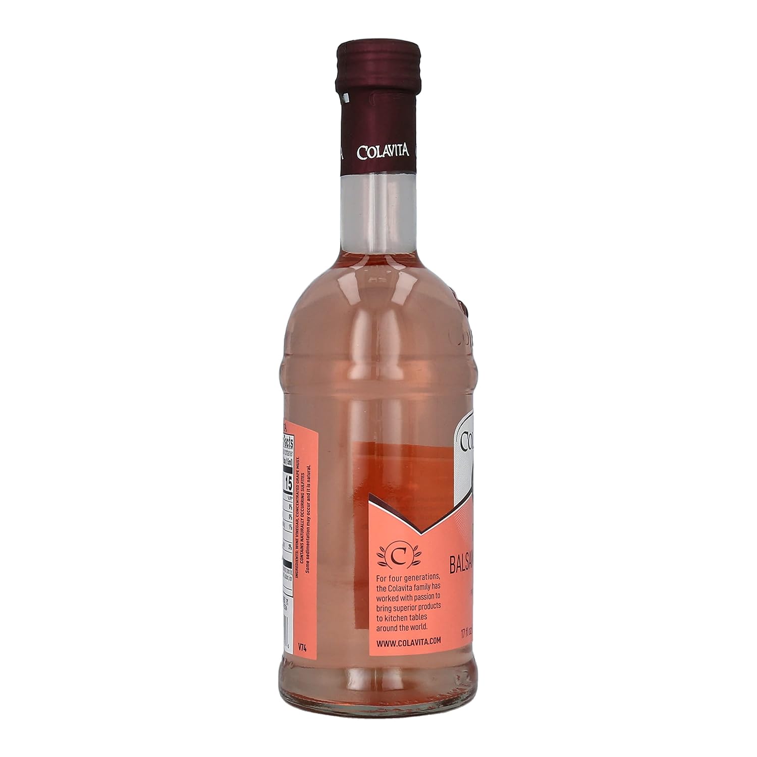 Colavita Wine Vinegar - Aged White Wine Vinegar, 17 Fl Oz