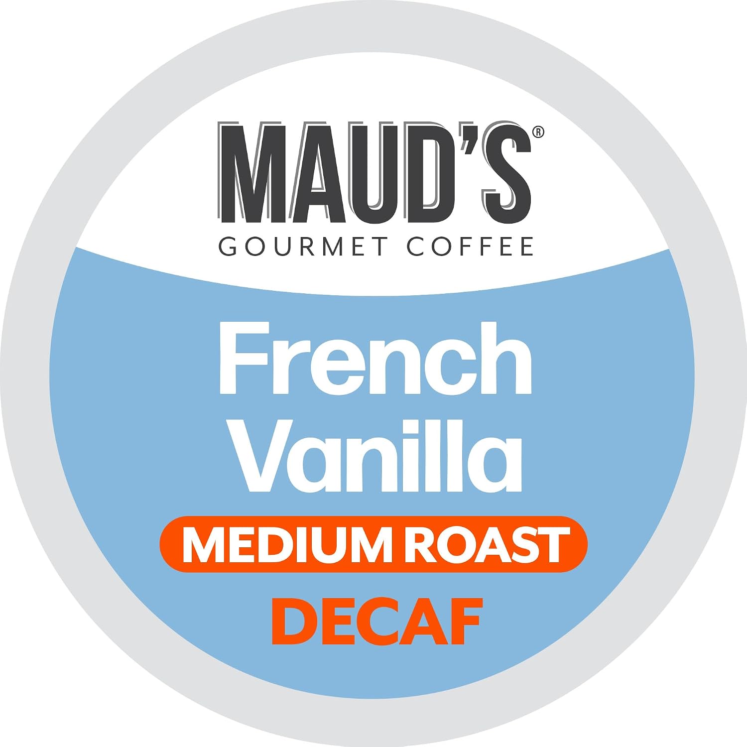 Maud’s Decaf Dark Roast Coffee Pods, 100ct | Decaffeinated Coffee in Single Serve Pods – Compatible with Keurig Coffee Makers