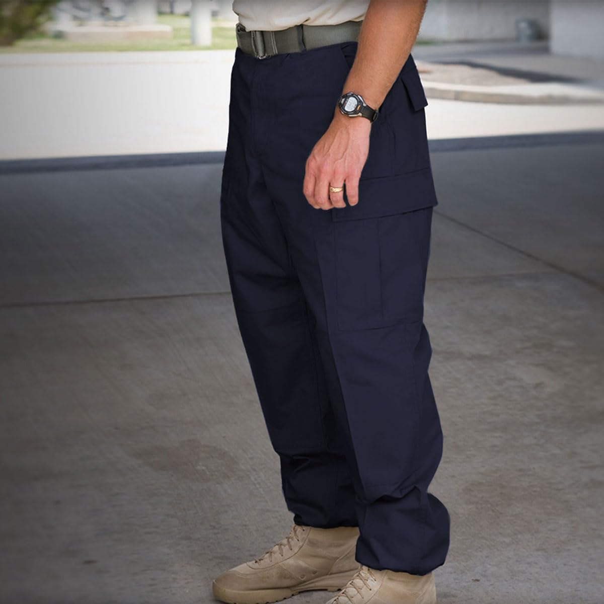 Propper Men's BDU Zipper Fly Battle Rip Cargo Uniform Pants