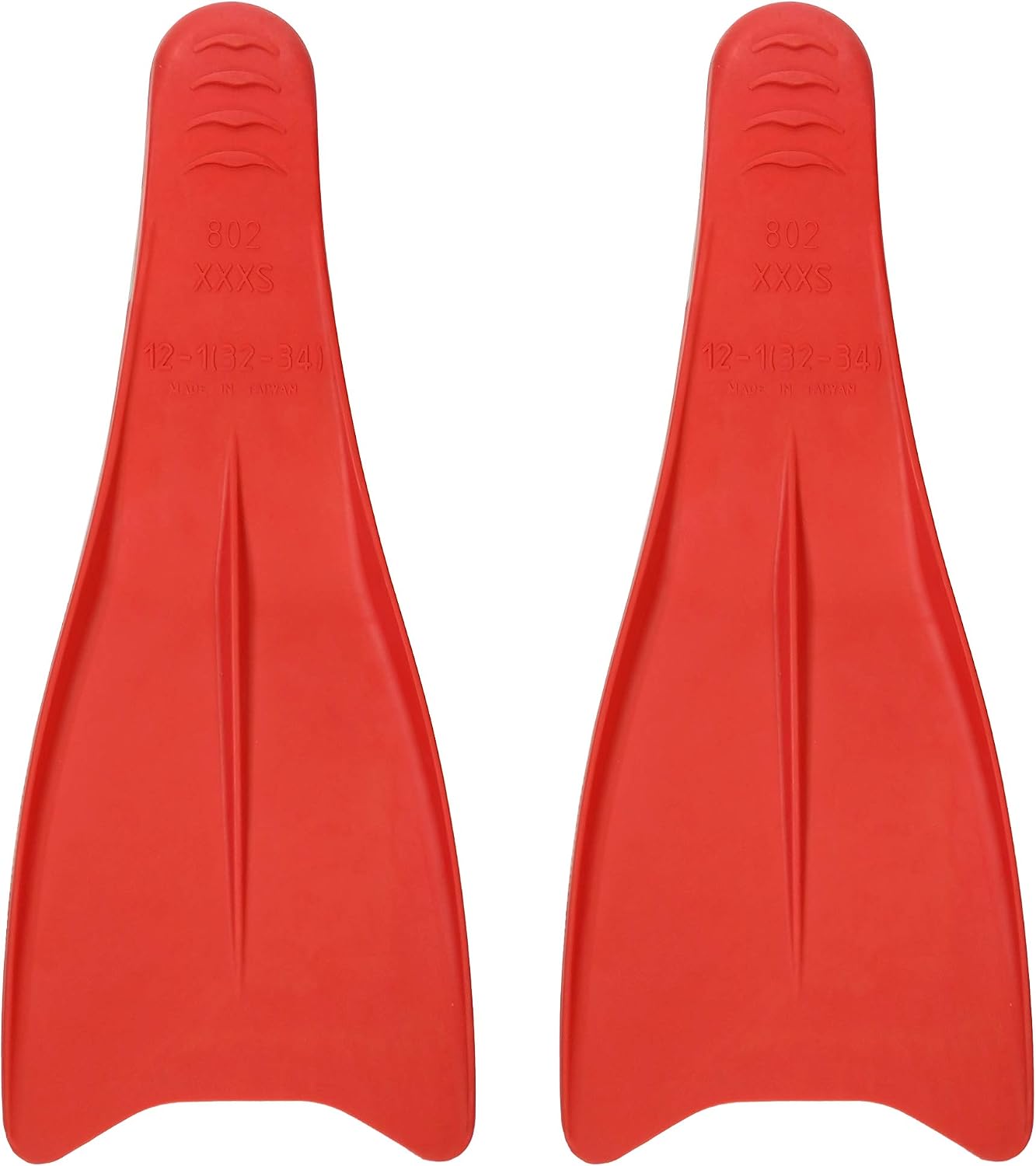 Flow Premium Rubber Long Fins for Swim and Lap Training - Youth Sizes for Kids, Young Men, and Women