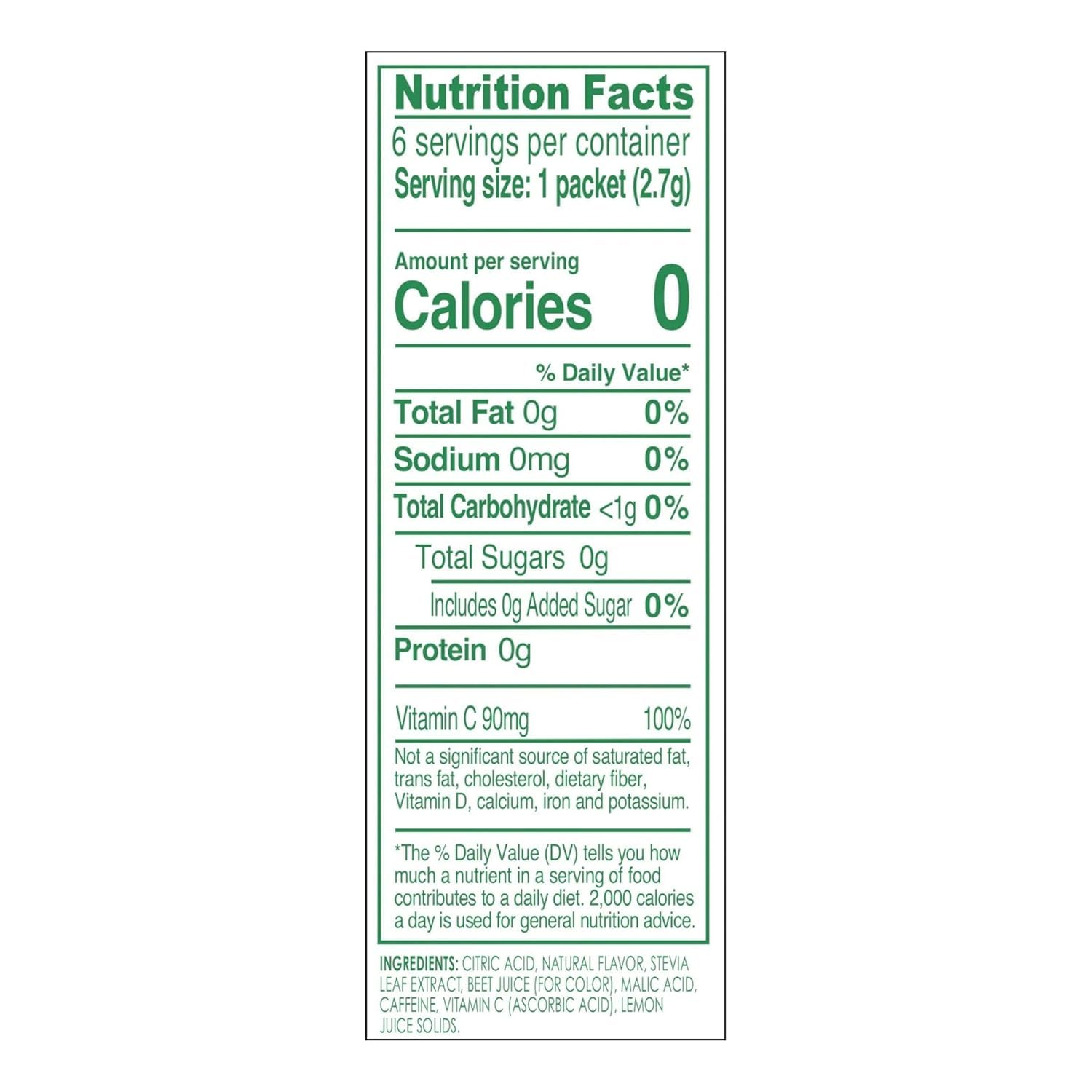 True Lemon Wild Cherry Cranberry Energy Drink Powder, 6 ct (12-pack) | Non-GMO, gluten free, sugar free, zero calorie energy drink packets