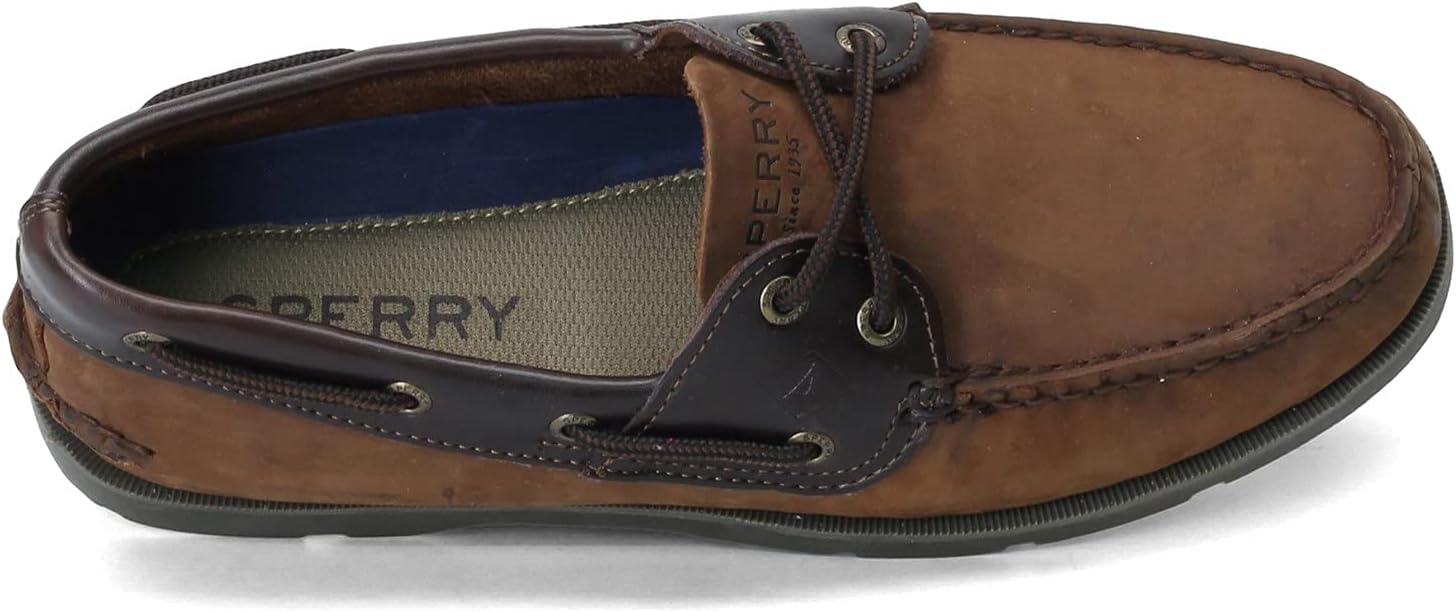 Sperry Men's Leeward 2-Eye Leather Boat Shoe