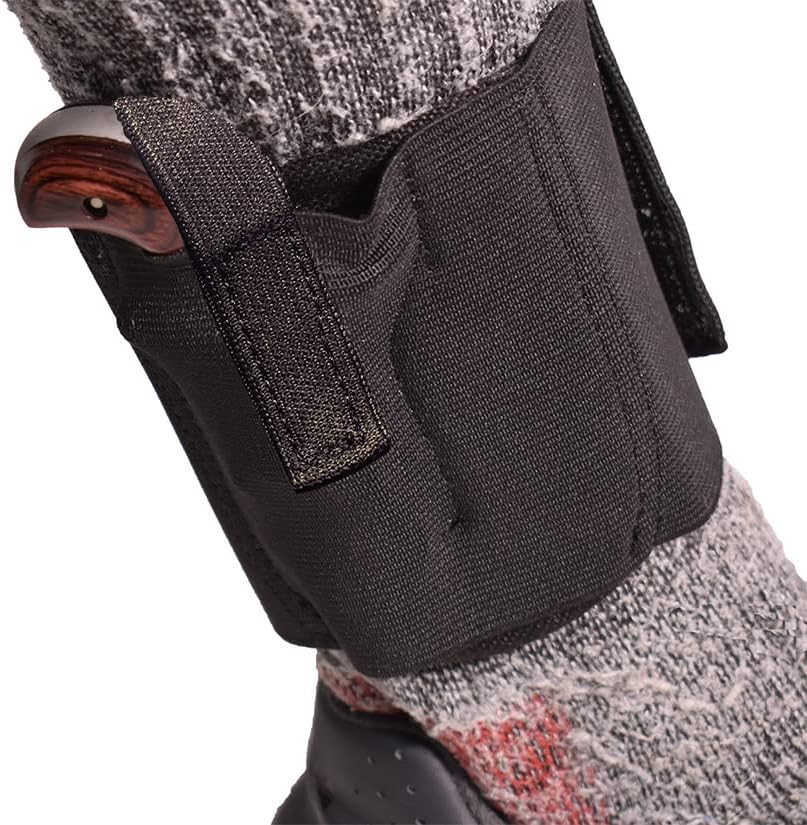 Rebel Mini Derringer Ankle Holster - Derringer Concealed Carry Ankle Holster - Compatible with Most NAA .22, .25, .32 North American Arms' Derringers