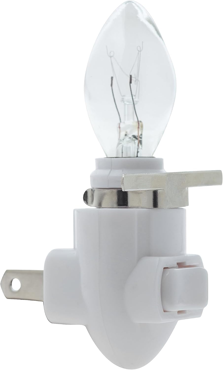 Creative Hobbies Auto On Sensor Plug in Night Light Module Includes 4 Bulbs and 4 Metal Clips, Great for Making Your Own Decorative Night Lights