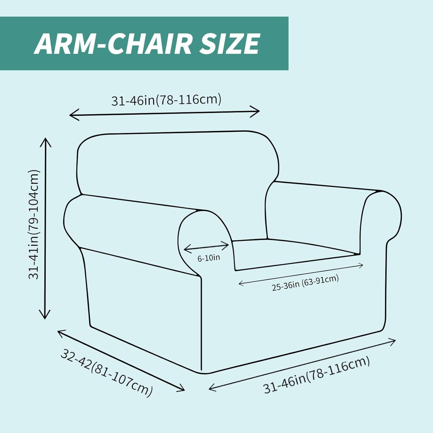 YEMYHOM Couch Cover Latest Jacquard Design High Stretch Sofa Covers for 2 Cushion Couch