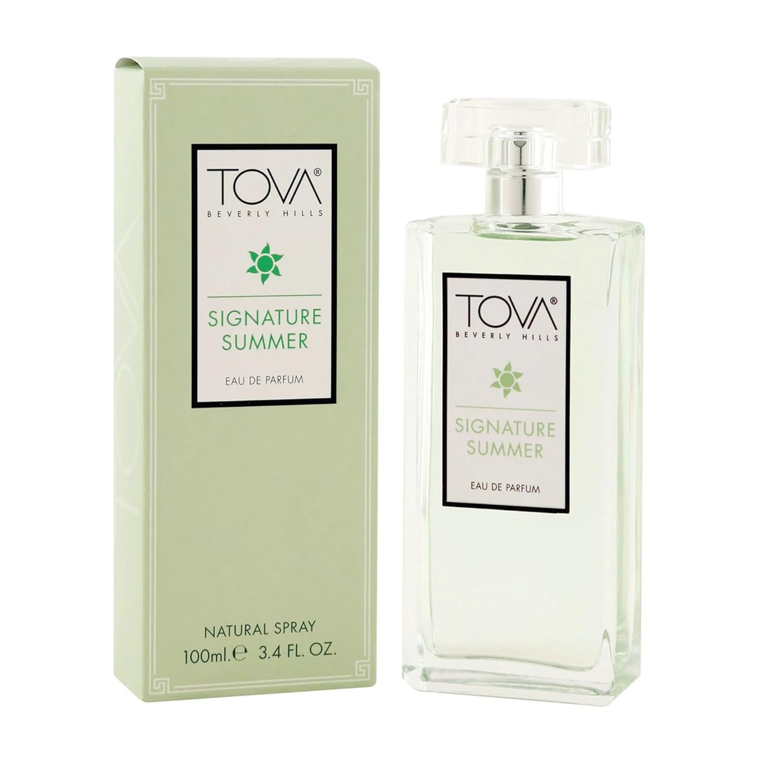Tova Signature Eau de Parfum – Classic Bergamot Jasmine Lavender Perfume for Women – Timeless Scent – USA-Made & Cruelty-Free – 3.4 fl oz