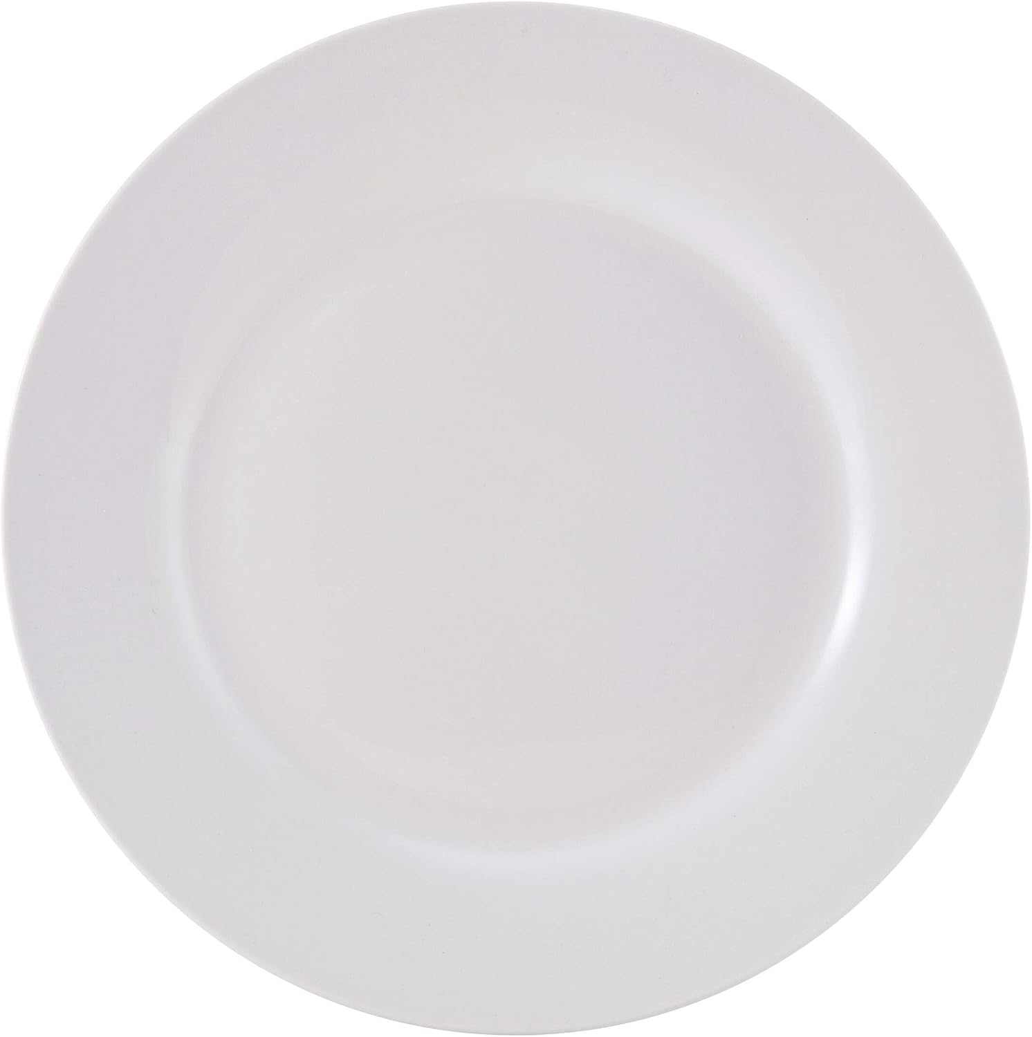 Studio Nova Kendall 16 Piece Dinnerware Set - White Porcelain Modern Tableware with Coupe Shapes & Unique Rim Design - Includes Dinner Plates Bowls