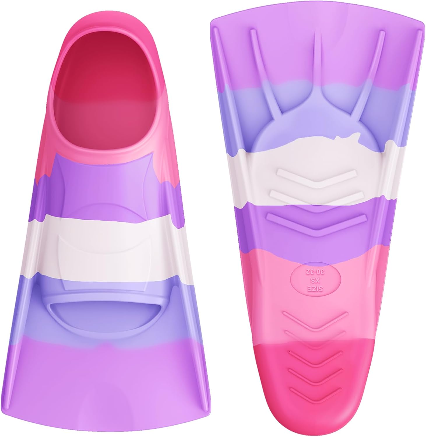 Gintenco Swim Fins, Adults & Kids Swim Training Fins for Lap Swimming