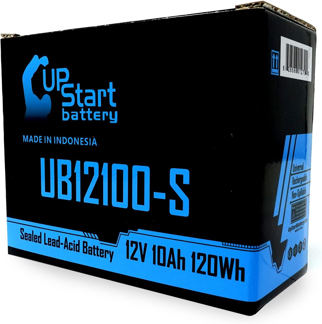 3X 12V 10Ah UB12100-S Replacement for Schwinn S750 36 Volt Battery | Replacement Universal Sealed Lead Acid Battery (10000mAh, F2 Terminal, AGM, SLA)
