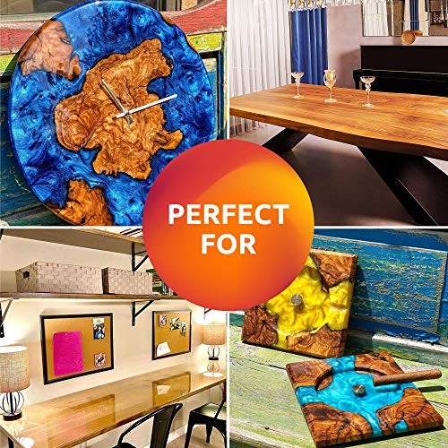 Upstart Epoxy Table Top Epoxy Resin Kit 1 Gallon, Crystal Clear Resin