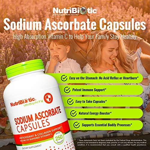 NutriBiotic - Lemon Electro-C, Vitamin C & Electrolyte Powder, 16 OZ | 850 Mg Vitamin C Per Serving | Effervescent Electrolyte Recharge | Buffered & Highly Soluble | Free of Calories, Gluten & Non-GMO