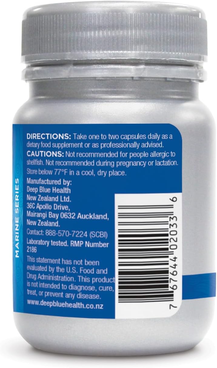 Green Lipped Mussel - 90 Capsules - The Miracle From New Zealand for Arthritis Care and Joint Health