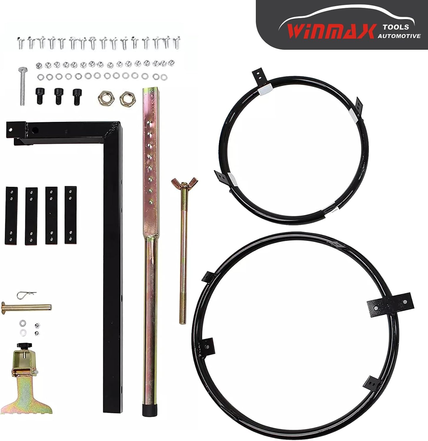 Tire Change Stand for 16" to 21" Tires, Portable Motorcycle Tire Changing Stand With Adjustable Bead Breaker Lever