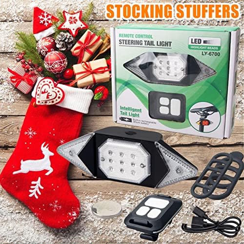 Bike Turn Signals Rechargeable Rear Bike Lights for Night Riding Luces para Bicicleta Waterproof Bike Light 2024 Bike Accessories Bike Indicators
