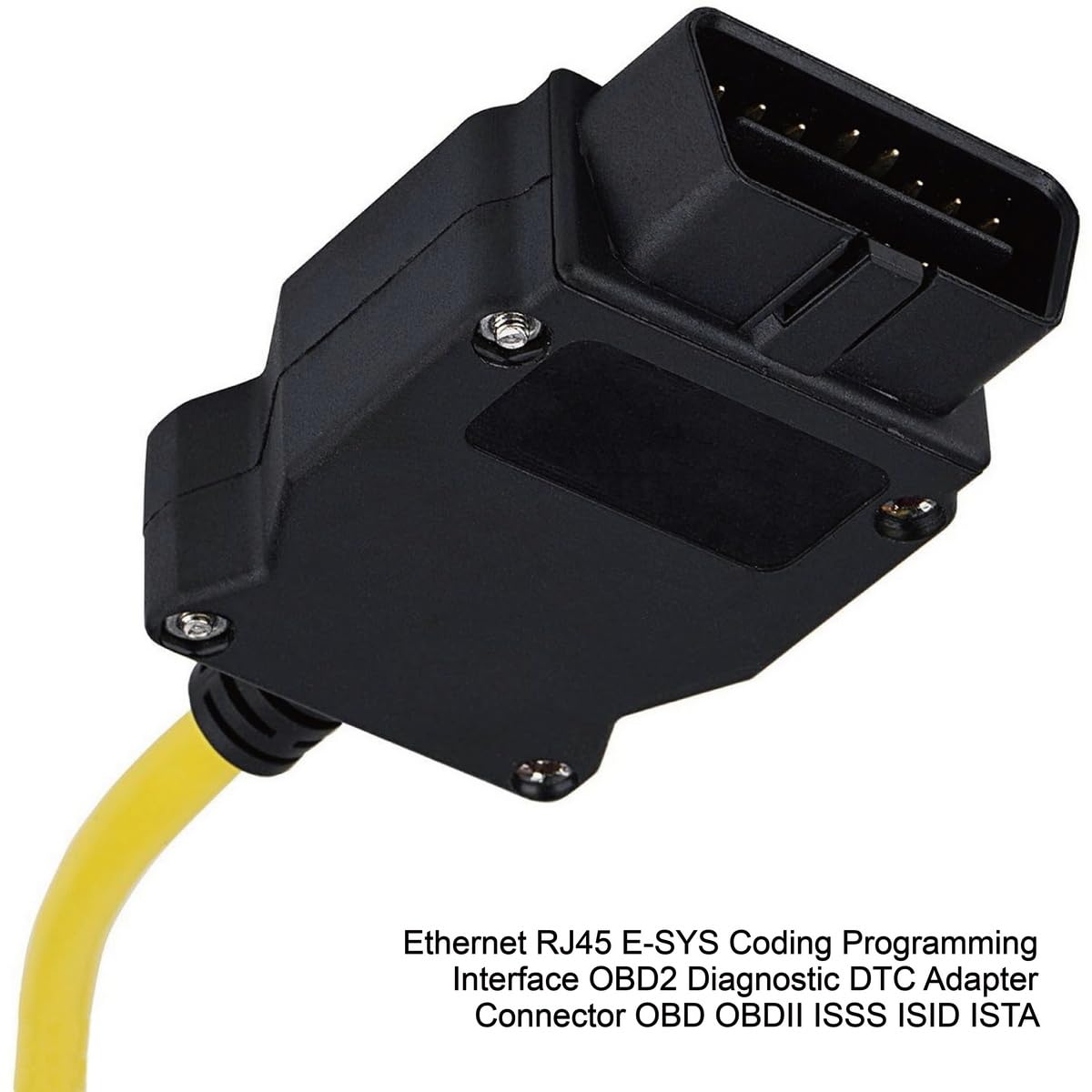 OBD OBD2 16 Pin Connector Diagnostic Adapter Cable Compatible for BMW 20 Pin