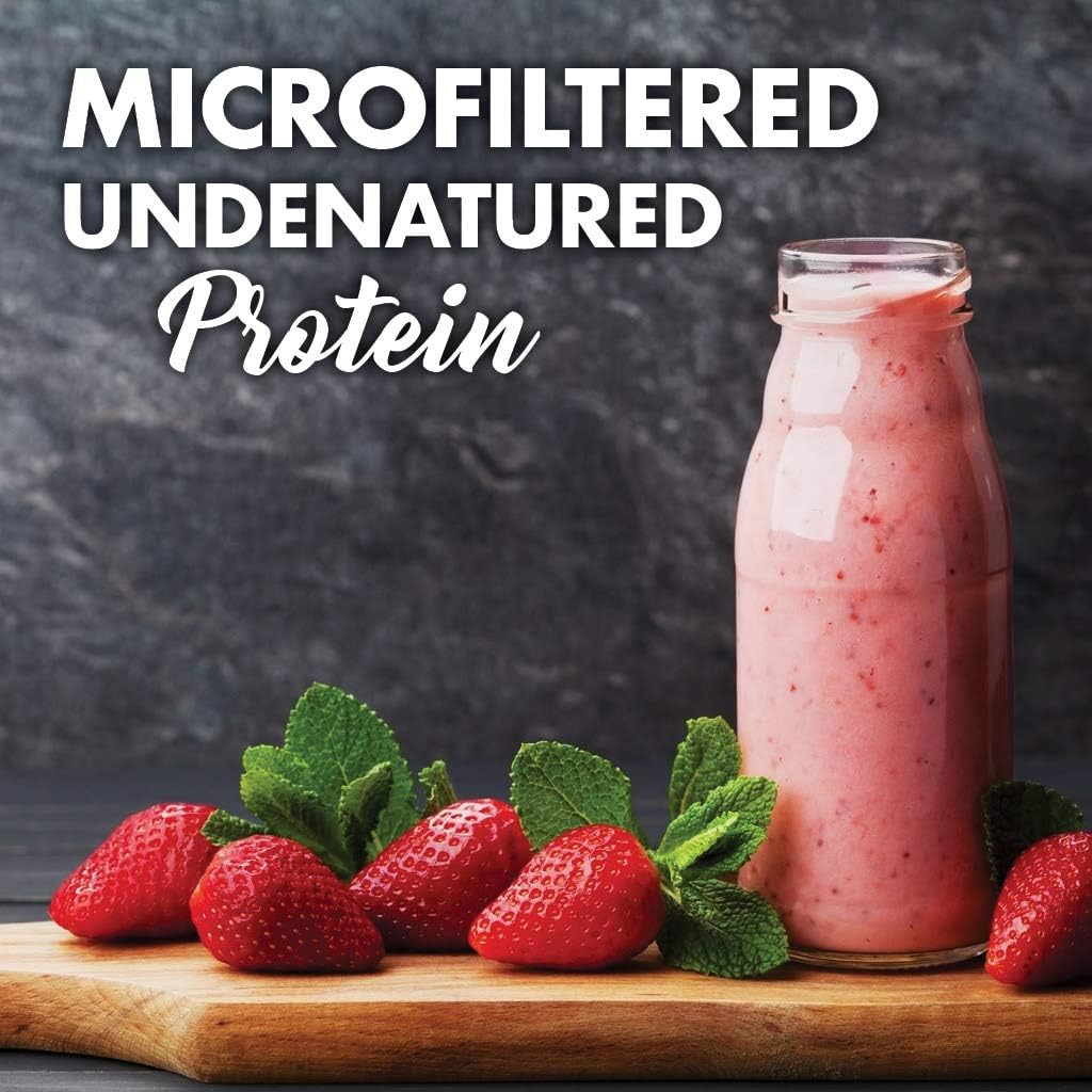 Bluebonnet Nutrition Whey Protein Isolate Powder, Whey from Grass Fed Cows, 26 Grams of Protein, No Sugar Added, Gluten Free, Soy Free, Kosher Dairy, 2.2 lbs, 32 Servings, Original Unflavored | Kosher