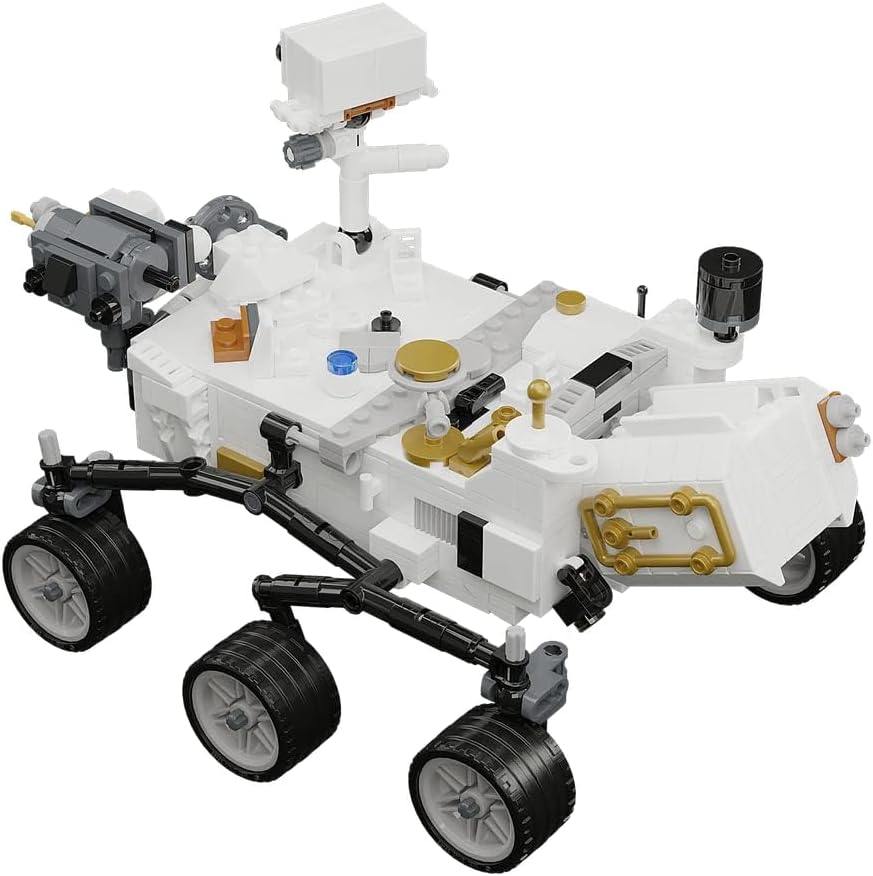 Brick Loot Mars Rover Building Set, 603-Piece Space Exploration Brick Model