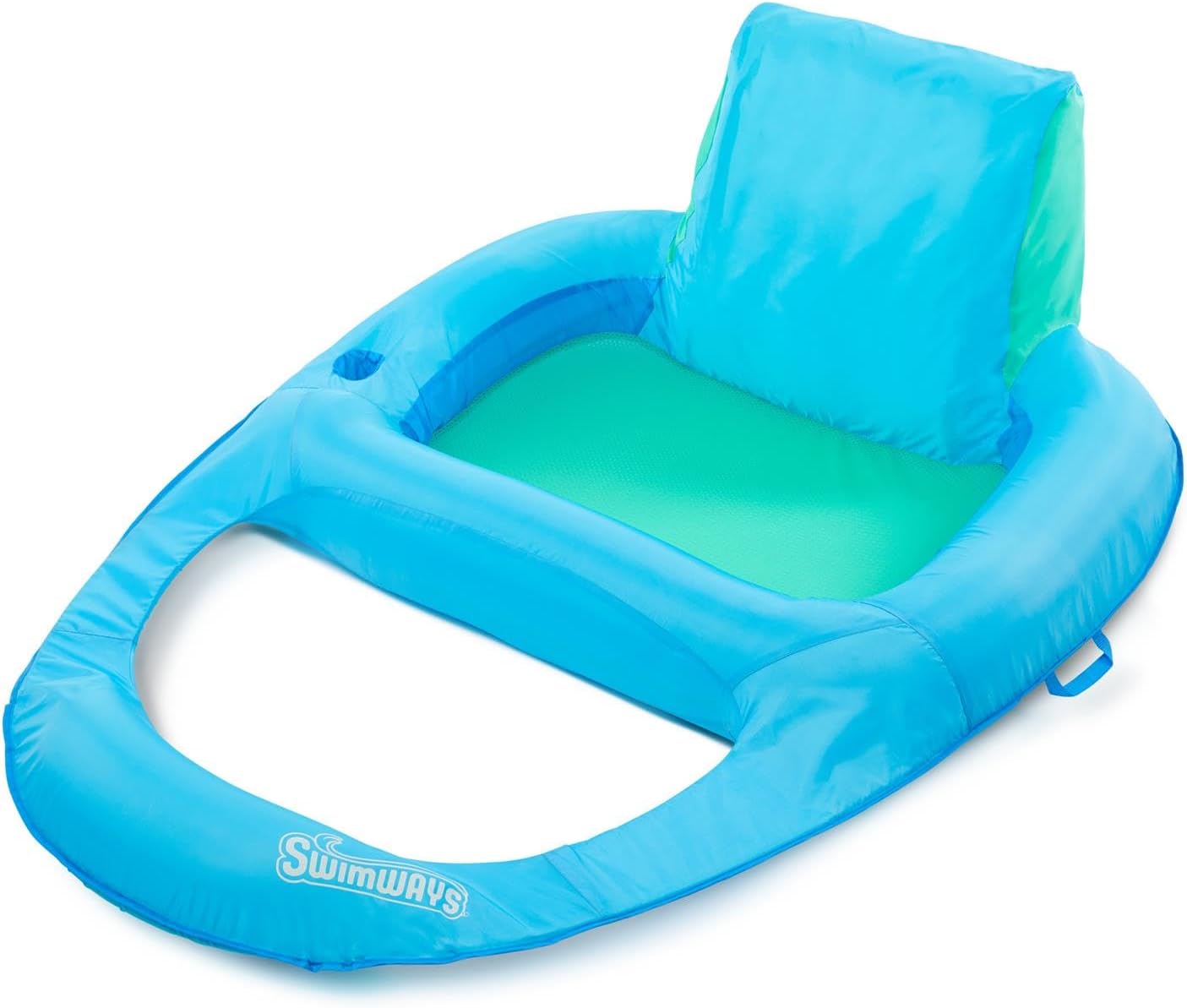 SwimWays Spring Float Recliner XL 2 Pack , Blue