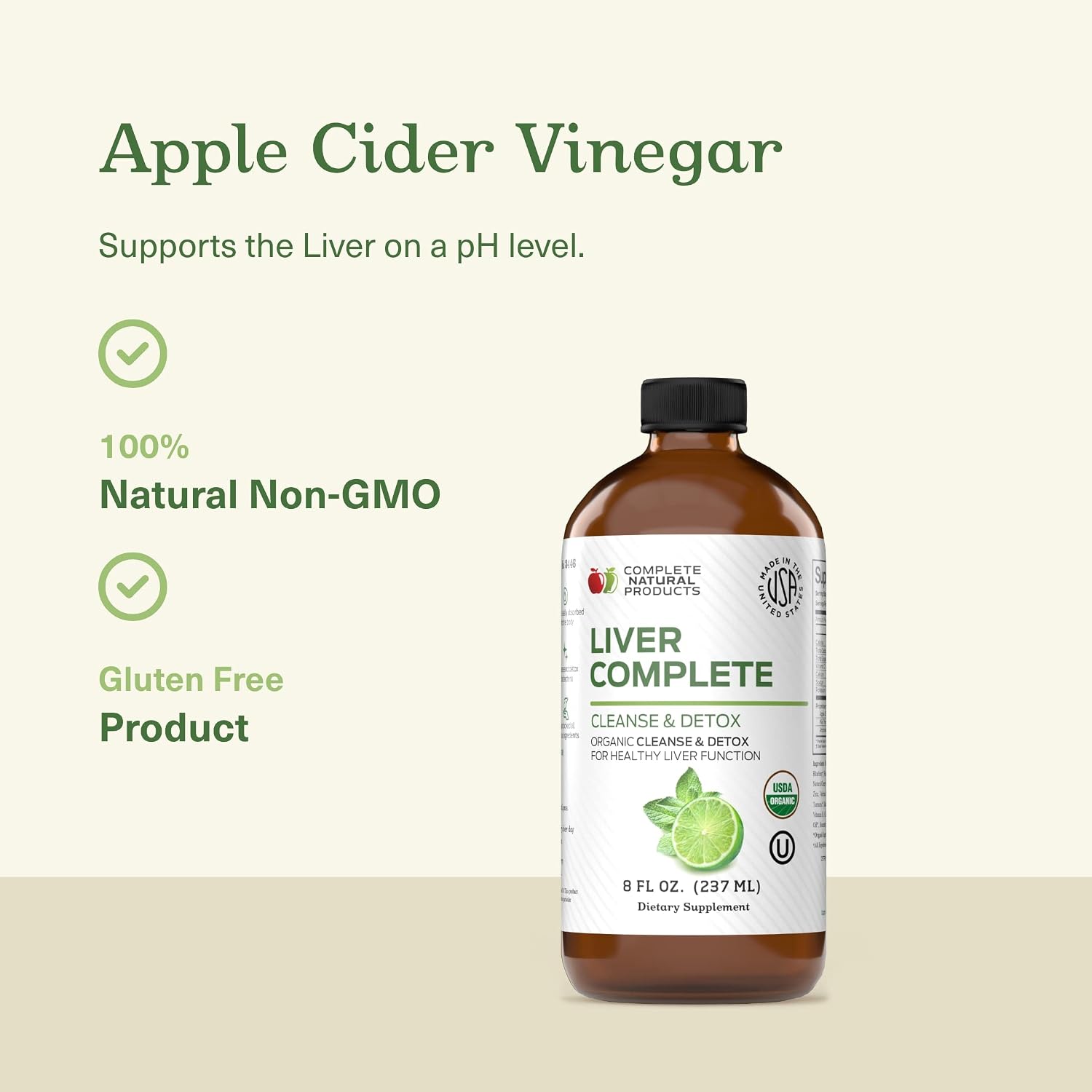 CNP | Liver Complete Liquid 8oz - Milk Thistle Chanca Piedra Detox Aid | Organic liver cleanse liquid with milk thistle, dandelion and chanca piedra for detox support and easy absorbing herbal aid