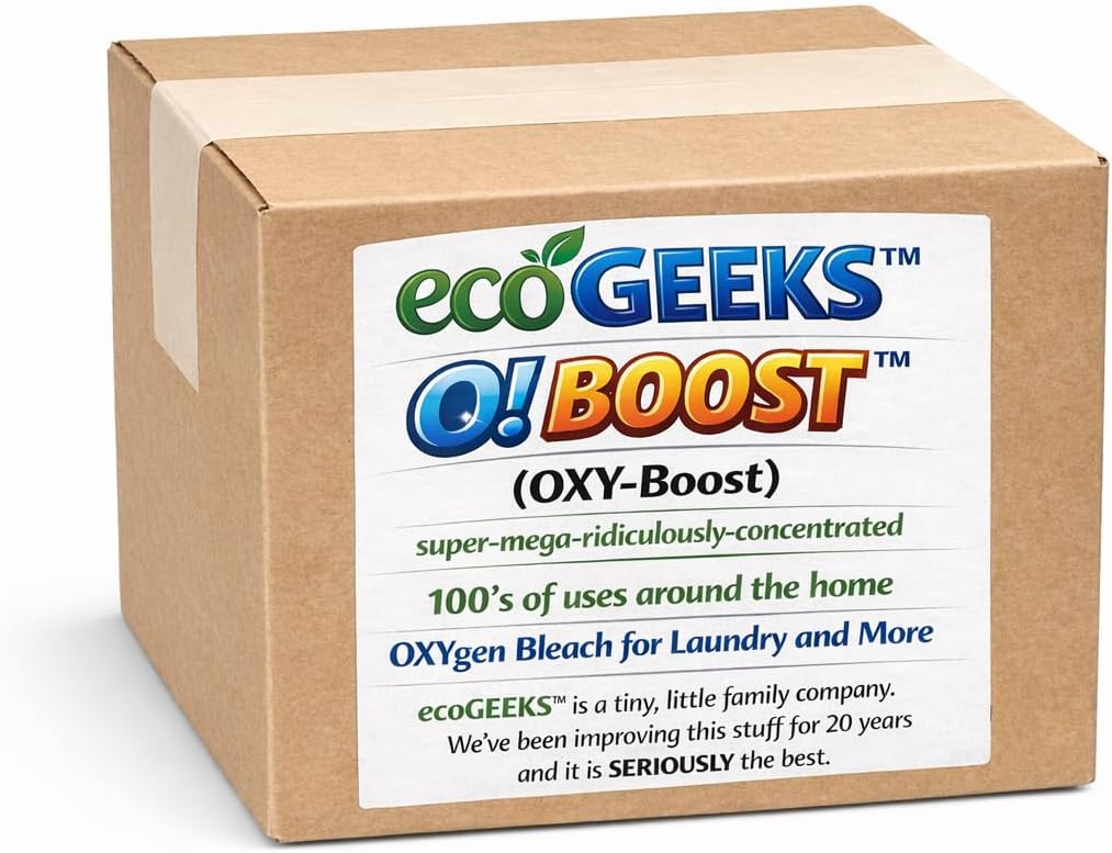 ecoGeeks OXY-BOOST Oxygen Bleach 20LB Bulk Packaged by ecoGeeks