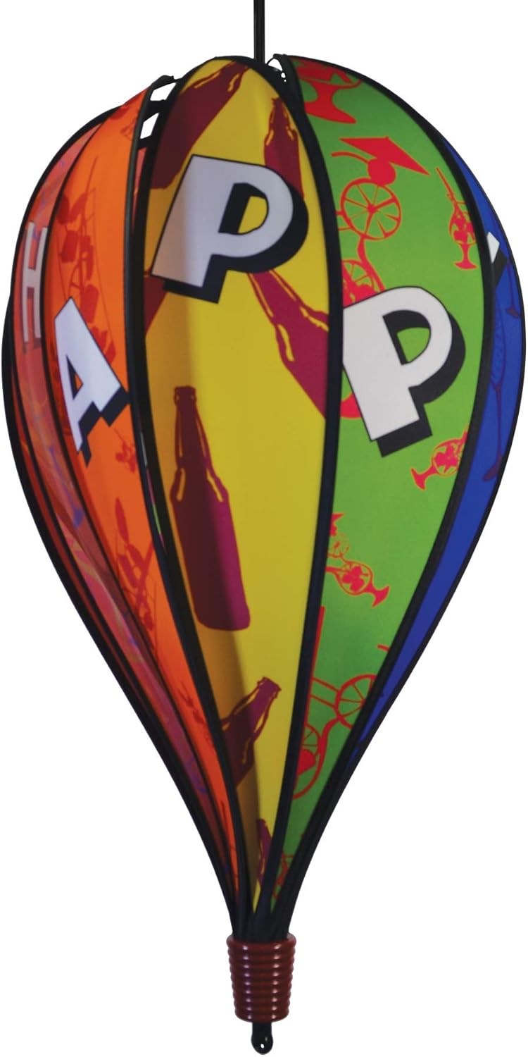 In the Breeze 0990 USA Flag 10-Panel Hot Air Balloon Wind Spinner