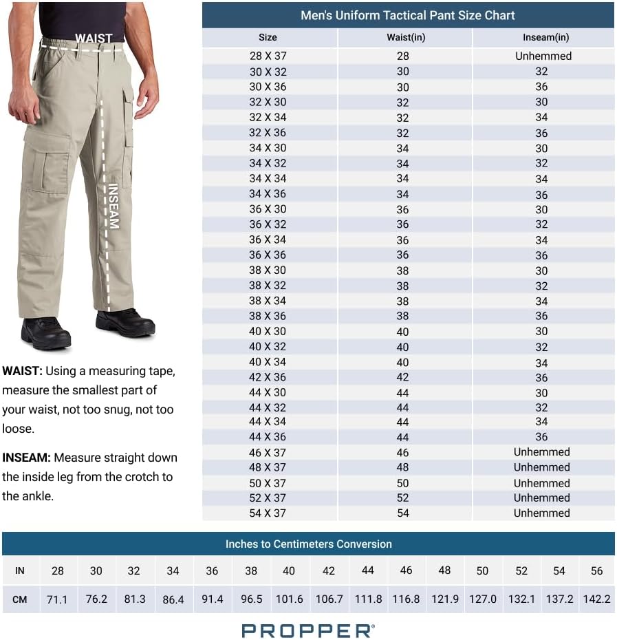 Propper Men's Tactical Uniform Pant | Ripstop Fabric Tactical Pants, Uniform Pants for Law Enforcement